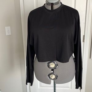Long sleeved crop top, size 3X, (93)